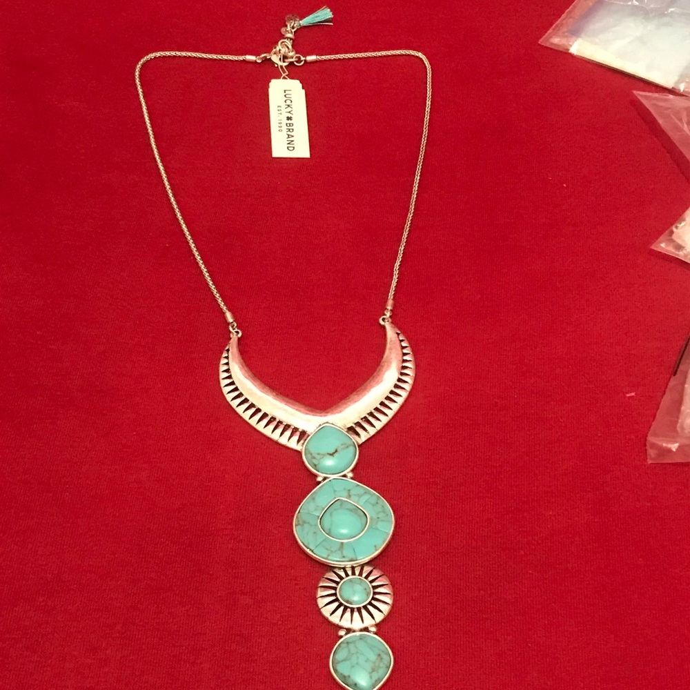 Lucky brand necklace - pendant -jewelry